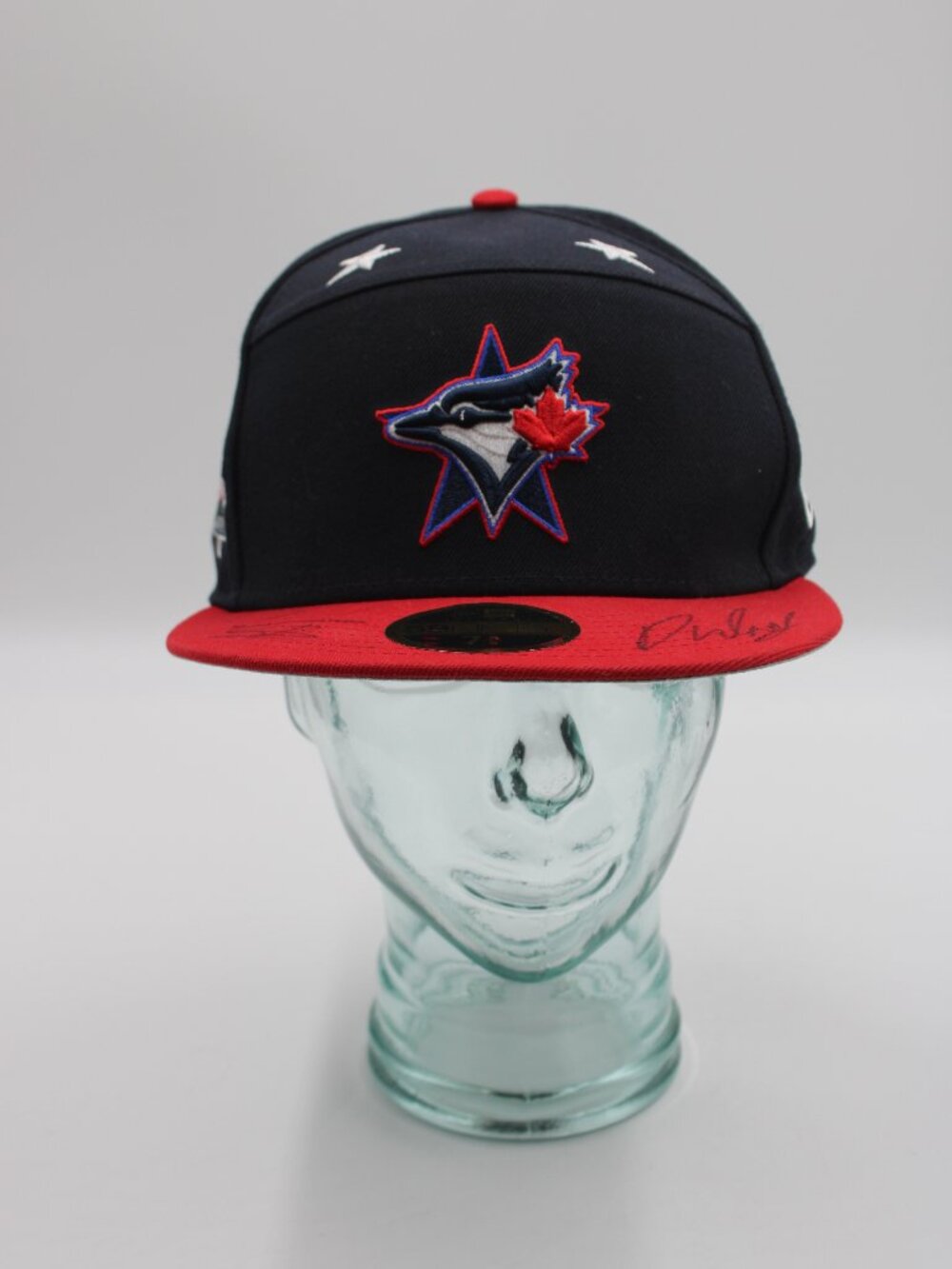 New Era 59Fifty Toronto Blue Jays Hat 7 5/8 On Field All Star Games 2025 Signed